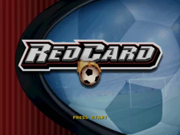 RedCard 2003 screen shot title